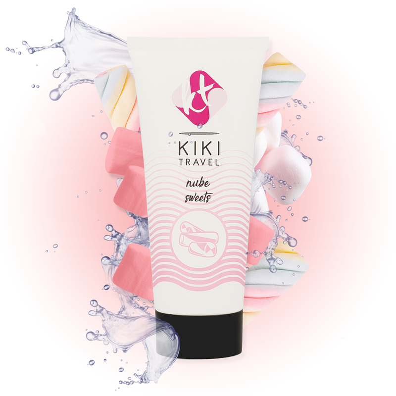 Lubrificante Intimo Base Acqua Kikí Travel Nube Dolci — 50 ml