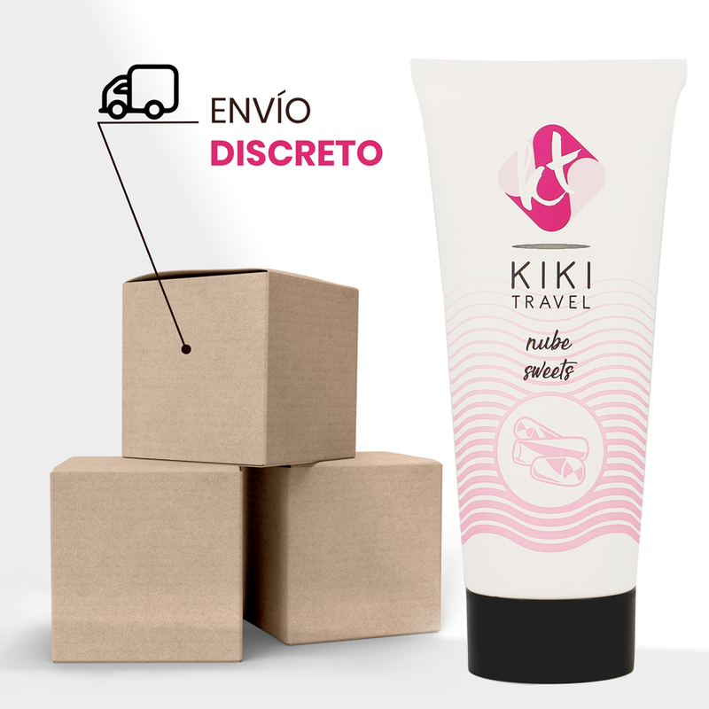 Lubrificante Intimo Base Acqua Kikí Travel Nube Dolci — 50 ml