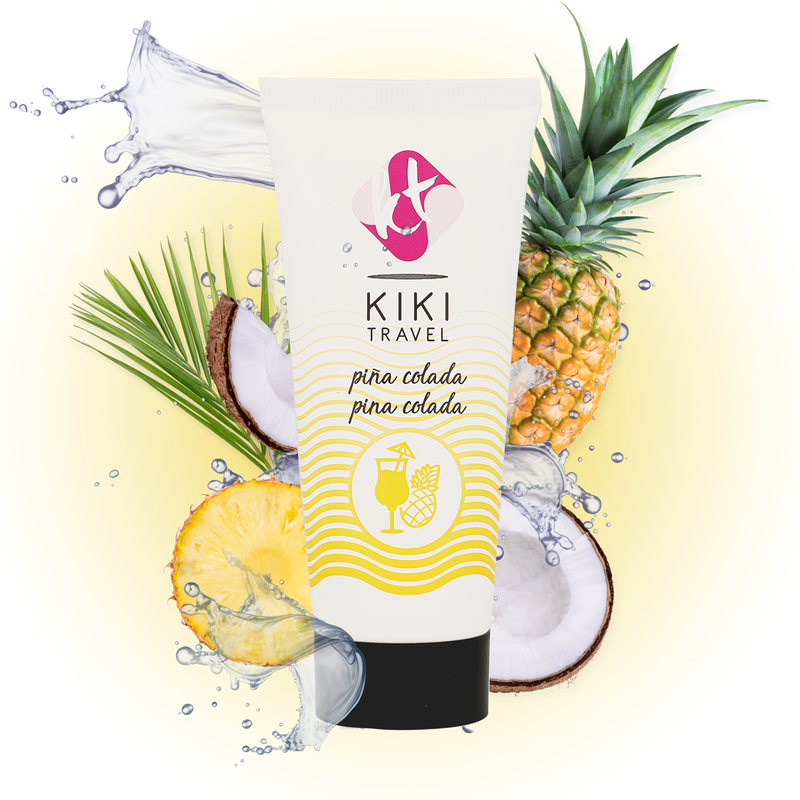 Lubrificante Intimo Base Acqua Kikí Travel Pina Colada — 50 ml