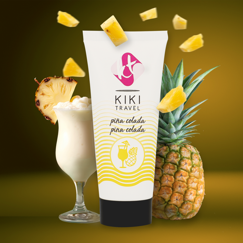 Lubrificante Intimo Base Acqua Kikí Travel Pina Colada — 50 ml