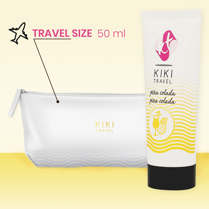 Lubrificante Intimo Base Acqua Kikí Travel Pina Colada — 50 ml