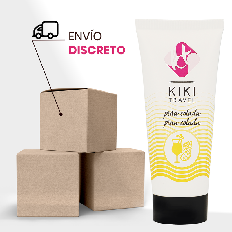 Lubrificante Intimo Base Acqua Kikí Travel Pina Colada — 50 ml
