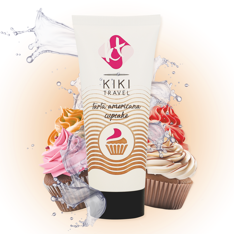 Lubrificante Intimo Base Acqua Kikí Travel Cupcake — 50 ml