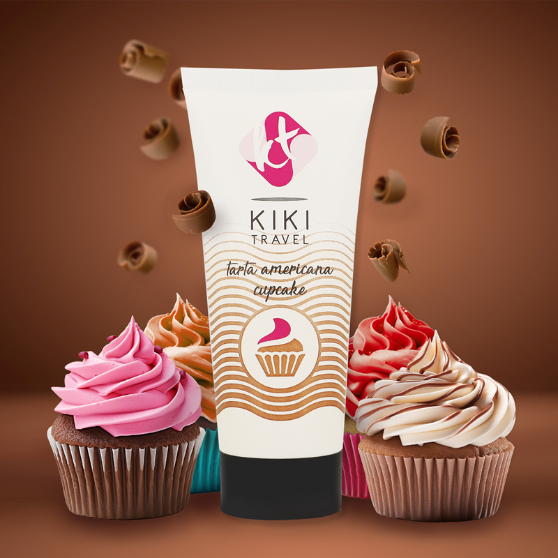 Lubrificante Intimo Base Acqua Kikí Travel Cupcake — 50 ml