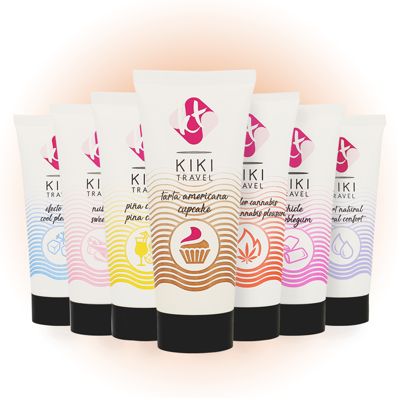 Lubrificante Intimo Base Acqua Kikí Travel Cupcake — 50 ml