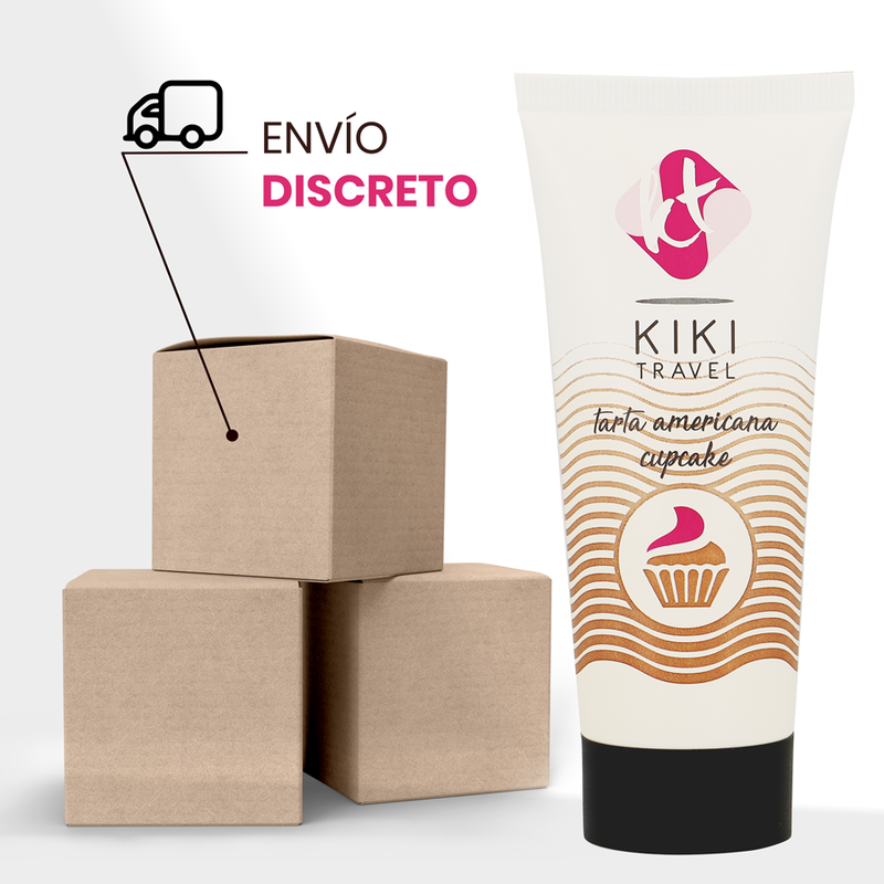 Lubrificante Intimo Base Acqua Kikí Travel Cupcake — 50 ml