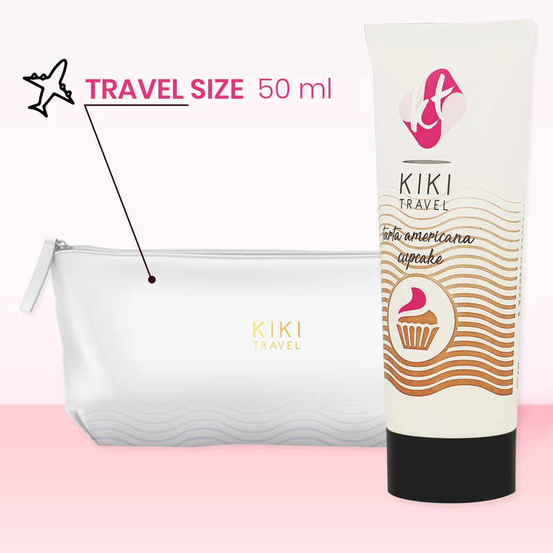 Lubrificante Intimo Base Acqua Kikí Travel Cupcake — 50 ml