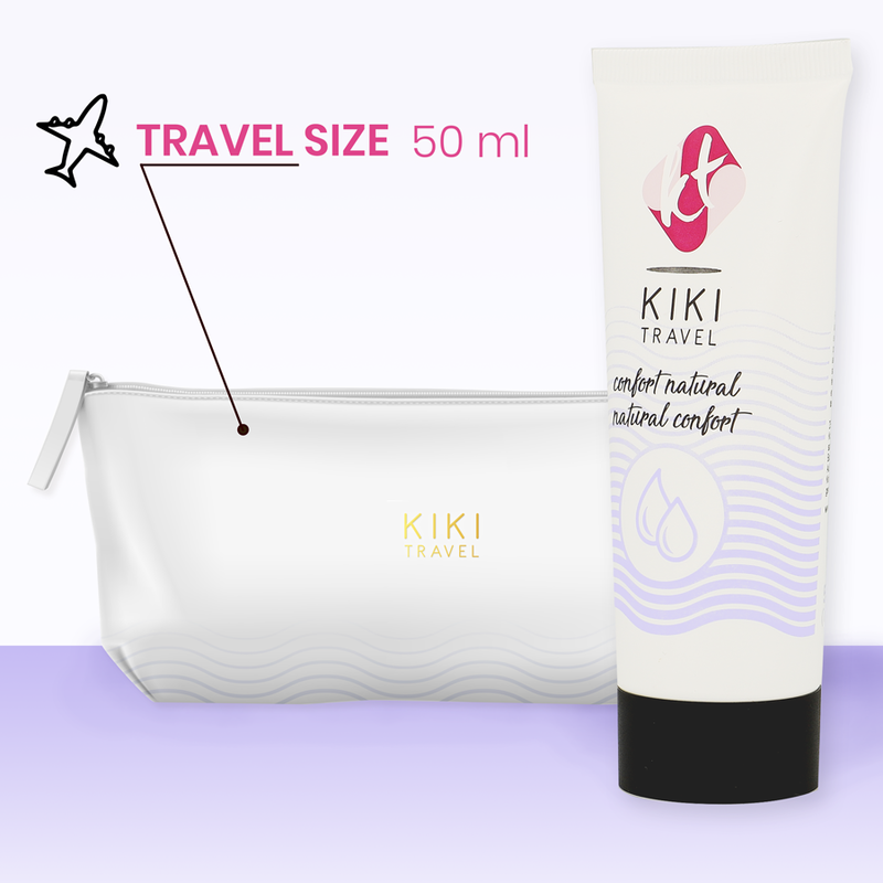 Lubrificante Intimo Base Acqua Kikí Travel Confort — 50 ml