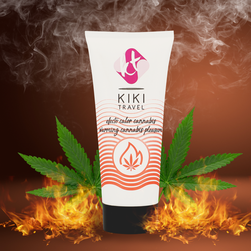 Lubrificante Intimo Base Acqua Kiki Travel Cannabis — 50 ml