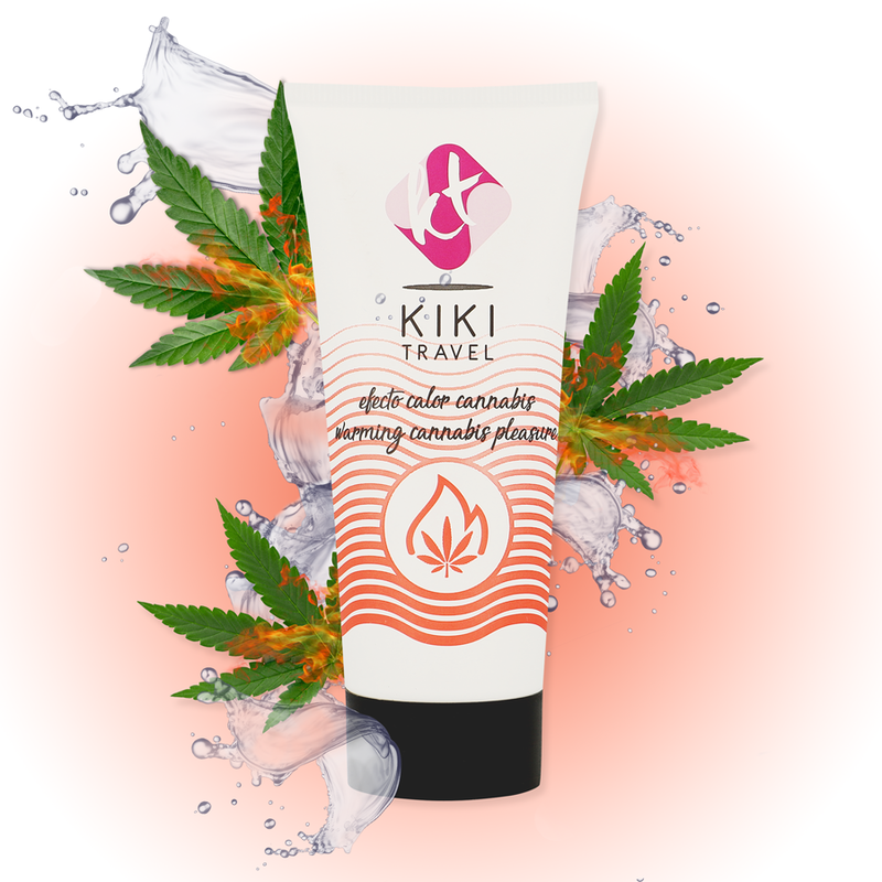 Lubrificante Intimo Base Acqua Kiki Travel Cannabis — 50 ml