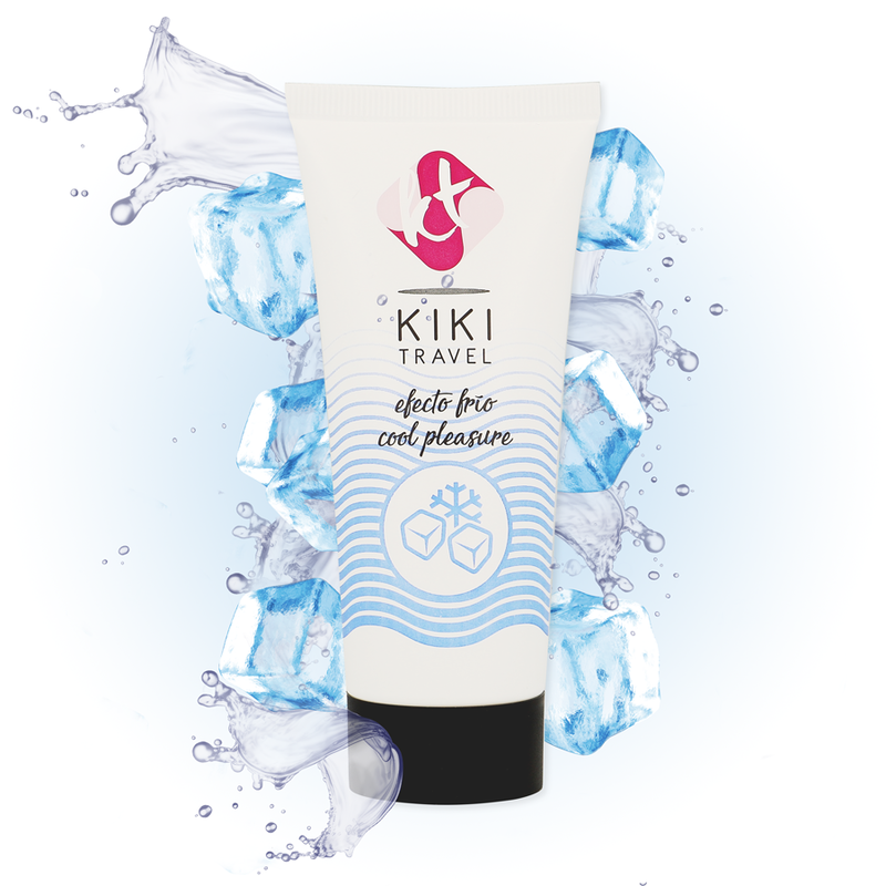 Lubrificante Intimo Effetto Freddo Kikí Travel — Base Acqua, 50 ml