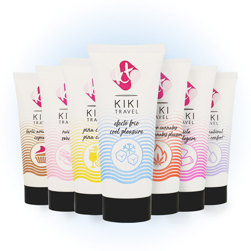 Lubrificante Intimo Effetto Freddo Kikí Travel — Base Acqua, 50 ml