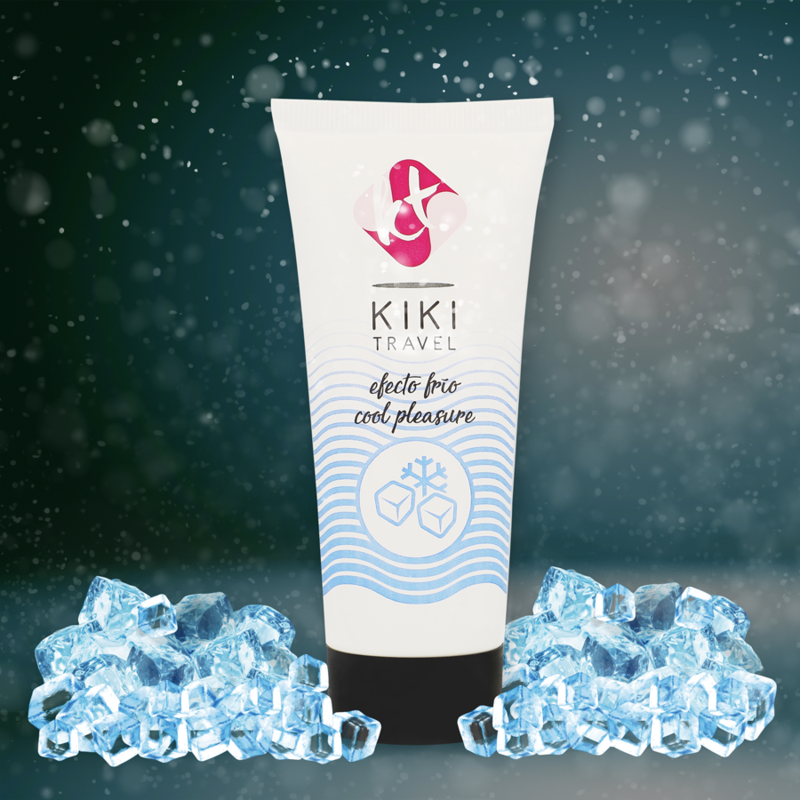 Lubrificante Intimo Effetto Freddo Kikí Travel — Base Acqua, 50 ml
