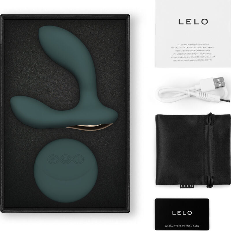 Massaggiatore Prostatico con Telecomando LELO Hugo 2 — Verde