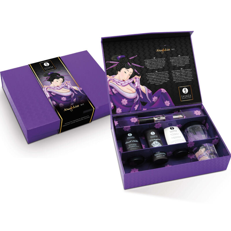 Kit Cosmetici Intimi Afrodisiaci Shunga Naughtier — Set Completo