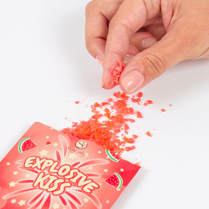 Caramelle Scoppiettanti per Sesso Orale Secret Play — Anguria