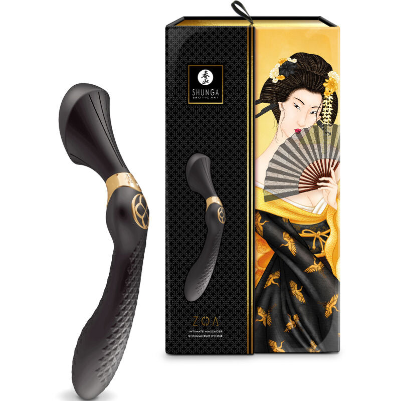 Stimolatore Vulvare Shunga Zoa — Clitoride e Perineo, Nero