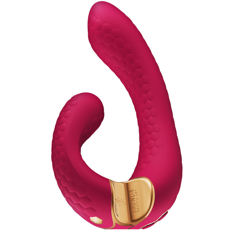 Vibratore Rabbit Clitoride e Punto G Shunga Miyo — Fucsia