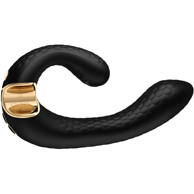 Vibratore Rabbit Clitoride e Punto G Shunga Miyo — Nero