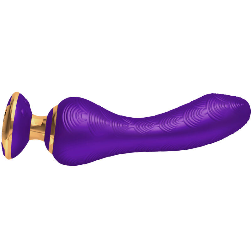 Vibratore Clitoride e Vaginale Shunga Sanya — Viola