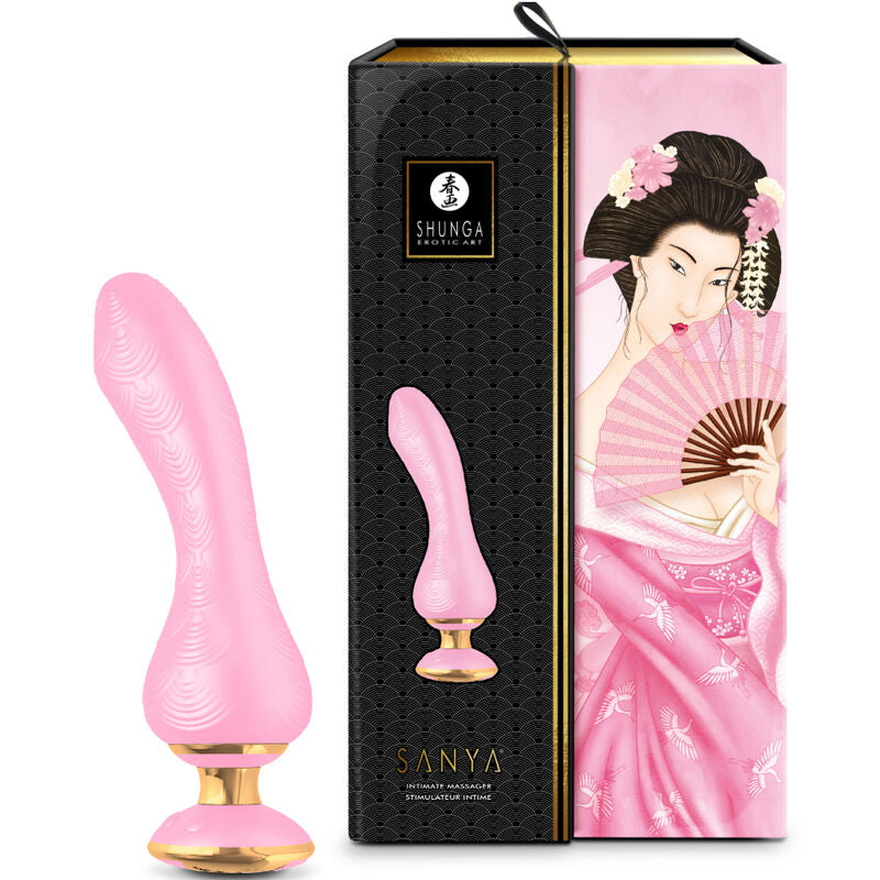 Vibratore Clitoride Shunga Sanya — Rosa