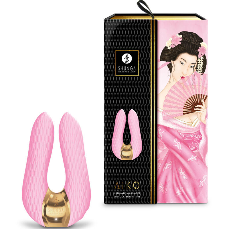 Vibratore Clitoride Shunga Aiko — Silicone, 10 Modalità