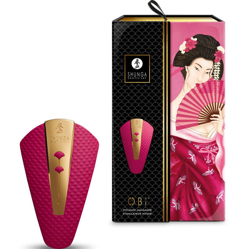 Stimolatore Vulvare Shunga Obi — Silicone, 10 Funzioni