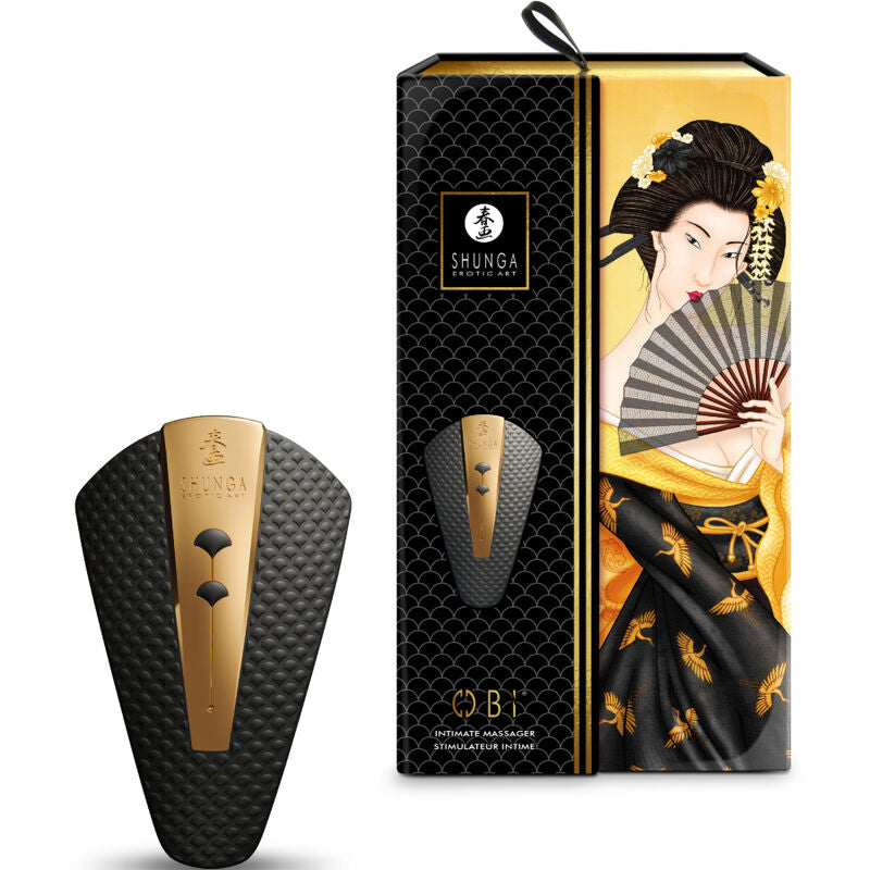 Stimolatore Vulvare Shunga Obi — Silicone, 10 Modalità