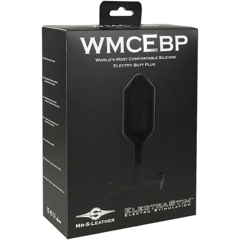 Plug Anale Elettrostimolante Electrastim Mr-S-Leather — Silicone