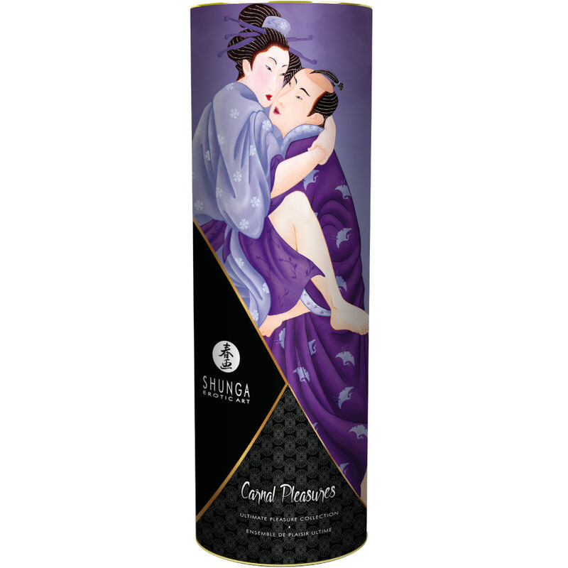 Kit Piaceri Erotici Shunga Collezione — Olio, Crema e Lubrificante