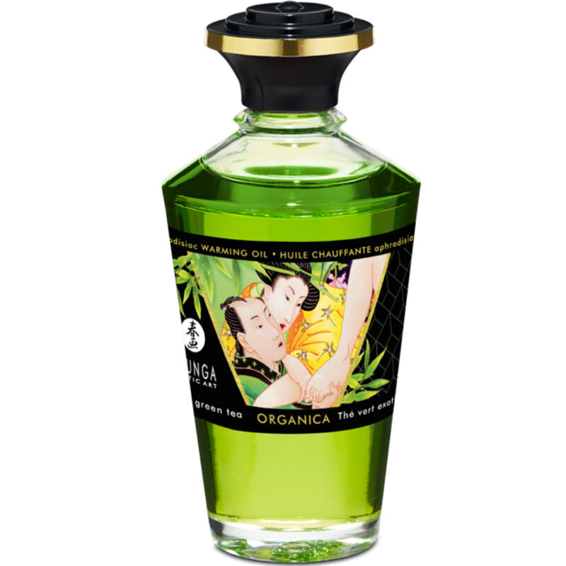 Kit Olio da Massaggio Erotico Shunga Edo Garden — Biologico
