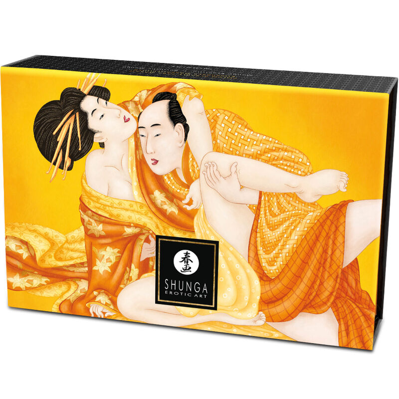 Cipria da Massaggio Erotico Shunga — Gusto Mango con Pennello