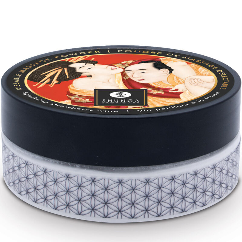 Polvere da Massaggio Commestibile Shunga — Fragola