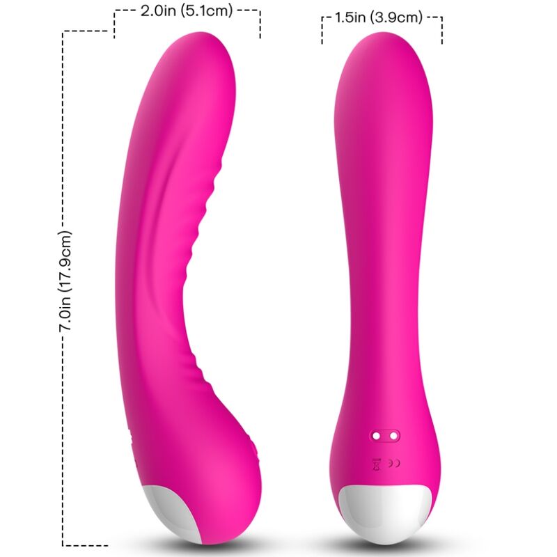 Vibratore Clitoride Armony Legend — Silicone, Fucsia
