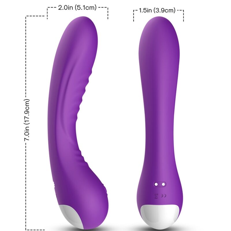 Vibratore Clitoride Armony Legend — Silicone, Viola