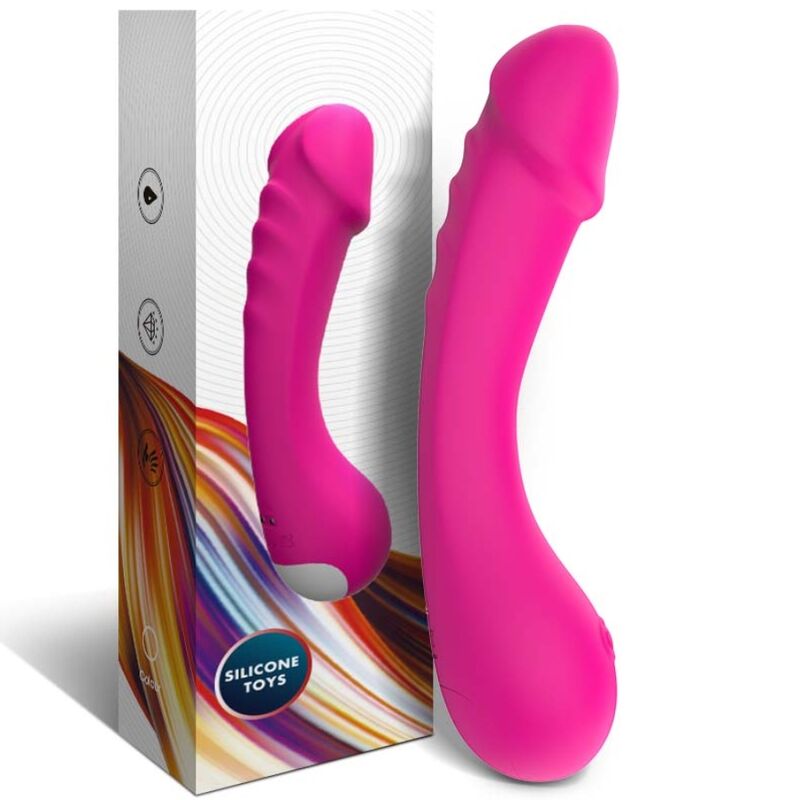 Vibratore Punto G in Silicone Armony — Fucsia