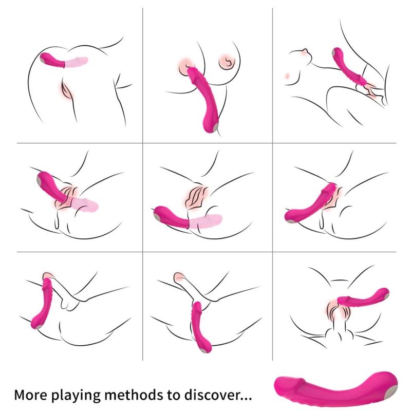 Vibratore Punto G in Silicone Armony — Viola