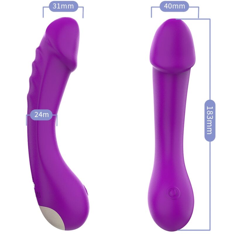 Vibratore Punto G in Silicone Armony — Viola