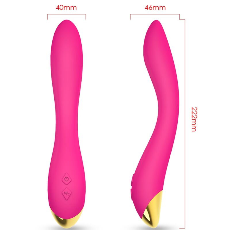 Vibratore Rabbit Multiposizione Armony Flamingo — Fucsia