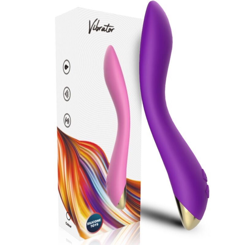 Vibratore Rabbit Multiposizione Armony Flamingo — Viola