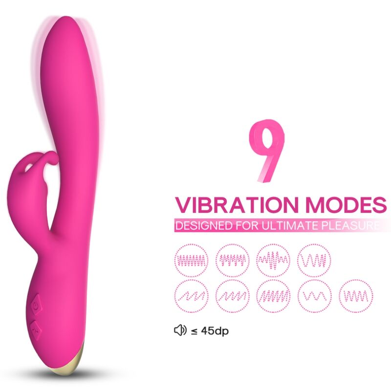 Vibratore Rabbit Armony Bonnie — Silicone, Fucsia