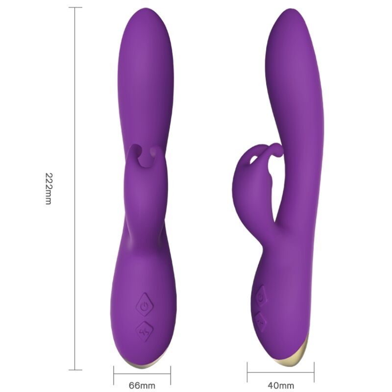 Vibratore Rabbit Armony Bonnie — Silicone, Viola