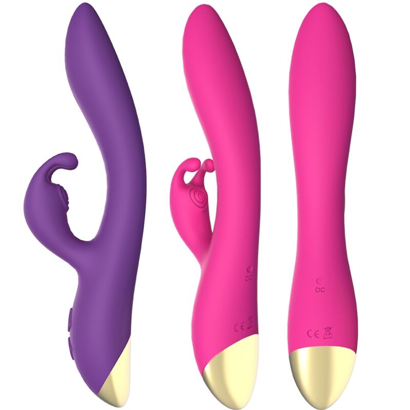 Vibratore Rabbit Armony Bonnie — Silicone, Viola
