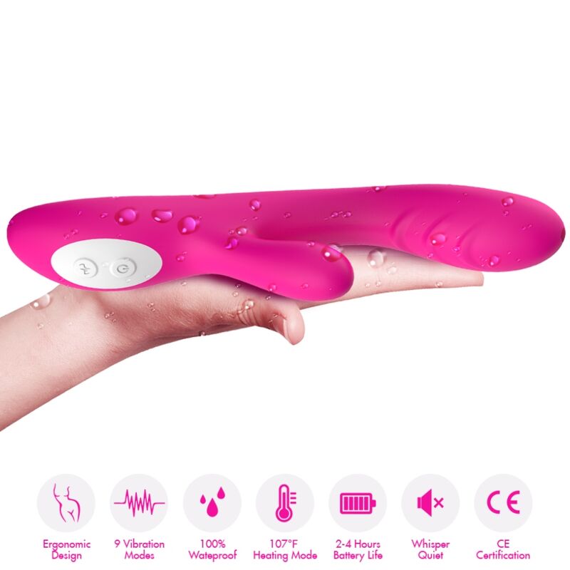 Vibratore con Effetto Calore Armony Spark — Fucsia