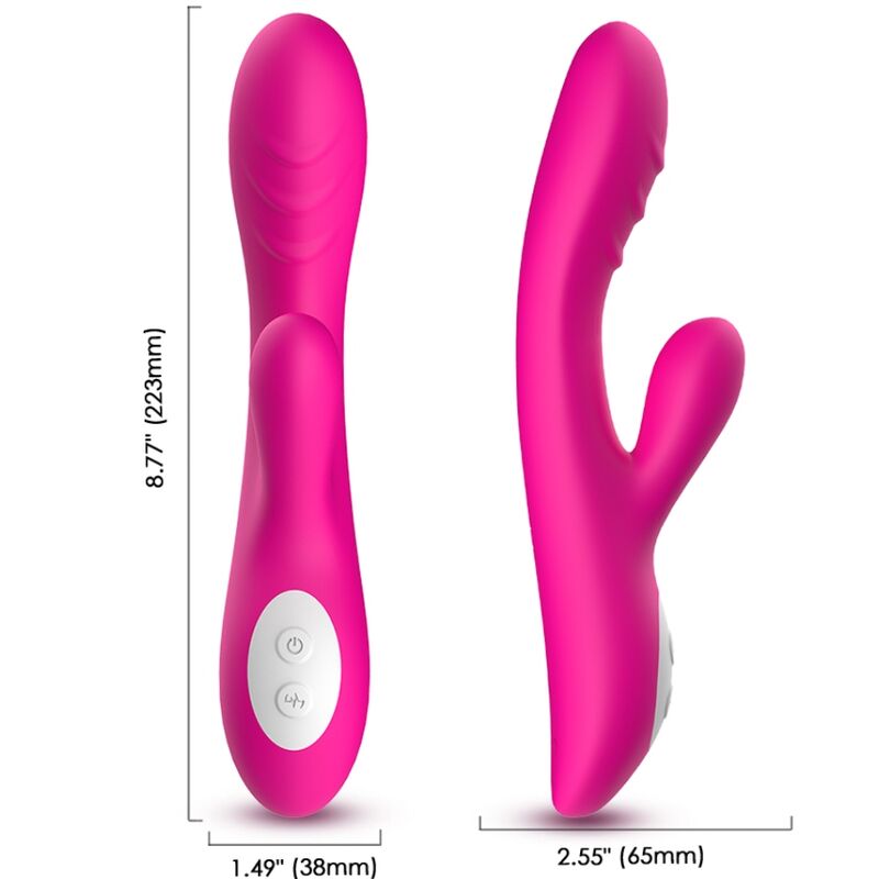 Vibratore con Effetto Calore Armony Spark — Fucsia