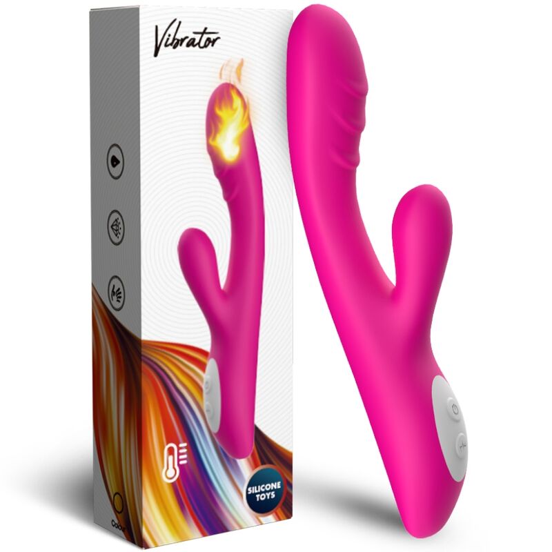 Vibratore con Effetto Calore Armony Spark — Fucsia
