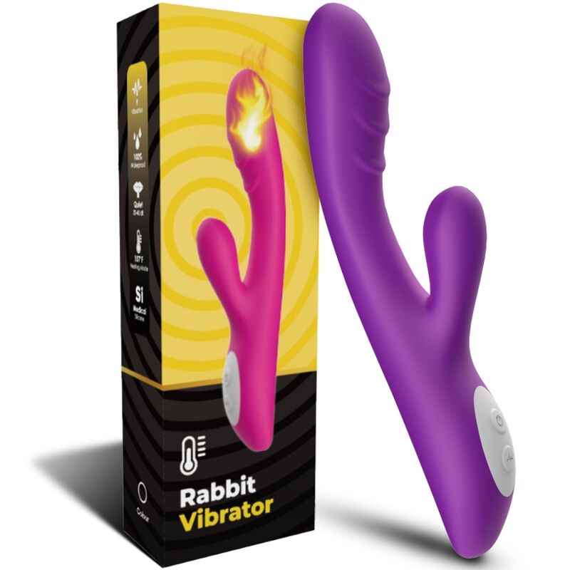Vibratore con Effetto Calore Armony Spark — Silicone, Viola