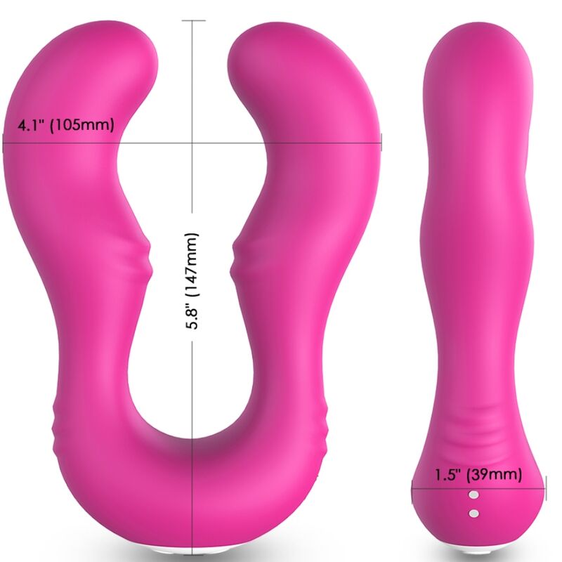 Vibratore Rabbit con Telecomando Armony Seraph — Fucsia