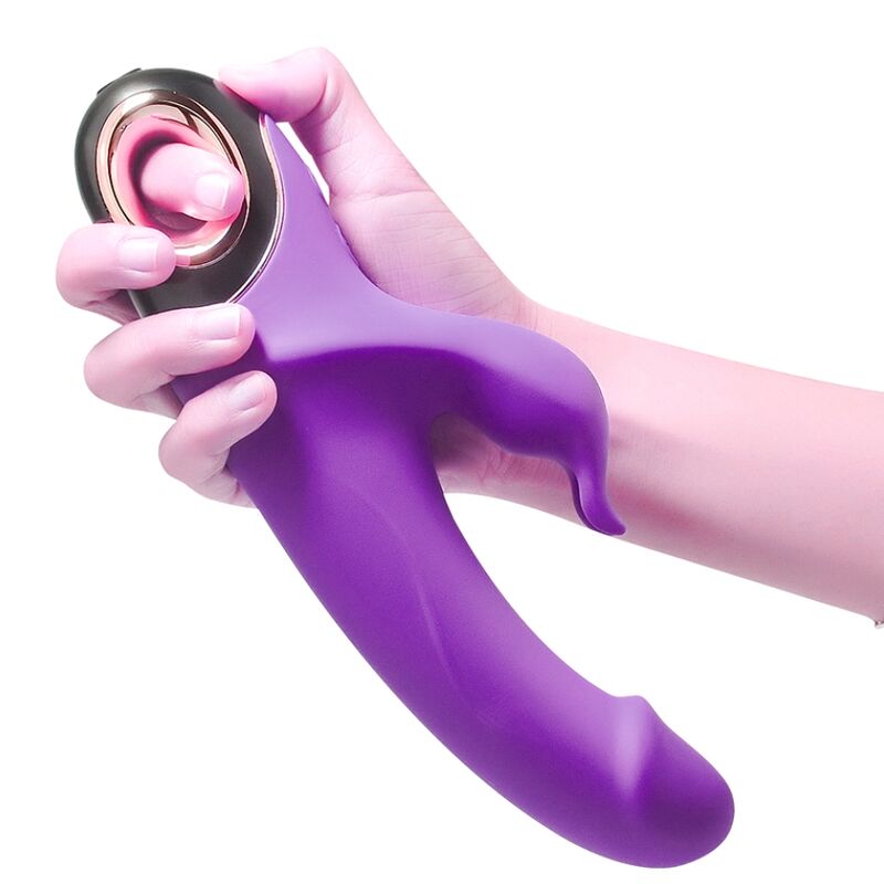 Vibratore Rabbit Armony Meteor — Silicone, Viola