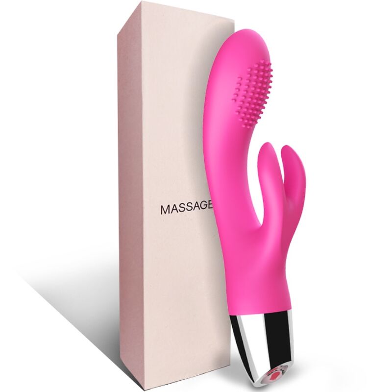 Vibratore Rabbit Armony — Silicone Medicale, Fucsia